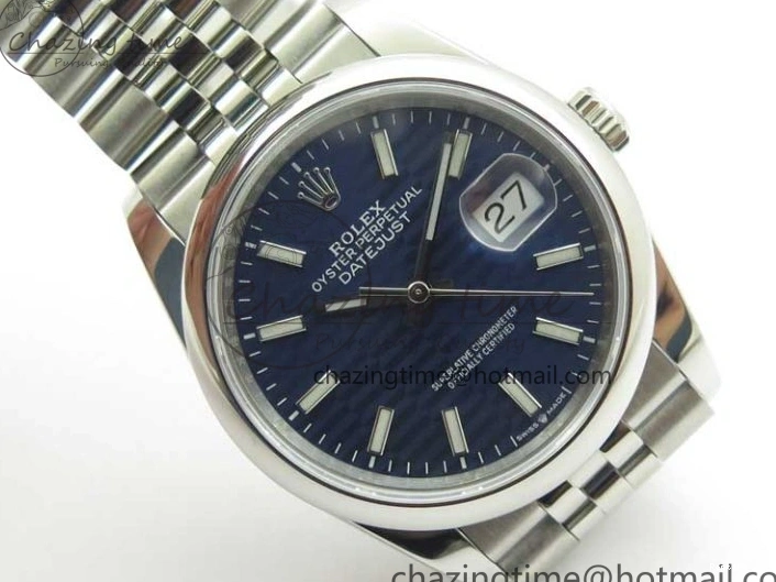 1231 DateJust 36 SS 126200 BP Maker 1:1 Best Edition New Blue Dial on Jubilee Bracelet Resilient 2529